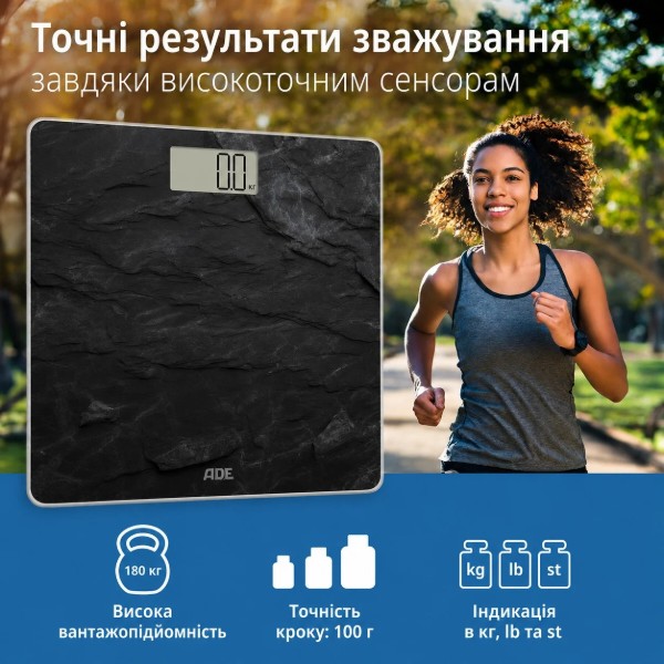 Фото - Ваги підлогові ADE Amina BE2306-4 Slate gray